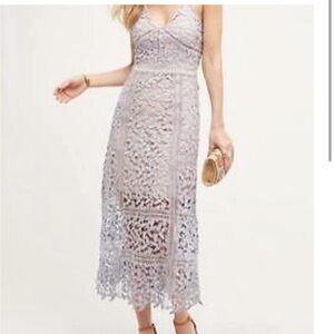 HD in Paris Celane lace midi dress